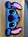 Hand-Tufted Rug — Small Blue Creature with Round Ears | Handmade Decoration